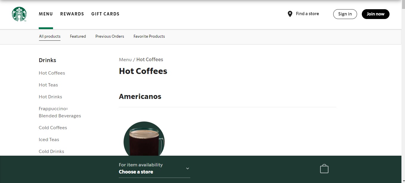 Starbucks home page logo