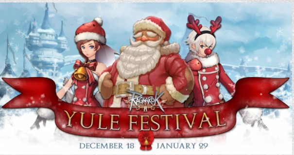 The festival of Yule banner