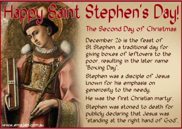 saint stephen’s day banner