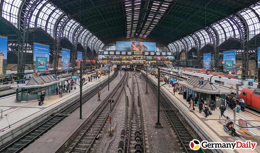 Largest train station in Germany 